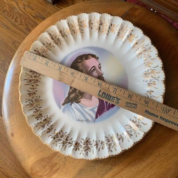 Vintage Sander’s Mfg Co Jesus plate - Picture 6 of 6